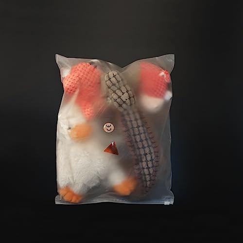 KONKY Plush Squeaky Toys Set for Dogs, 3-Pack