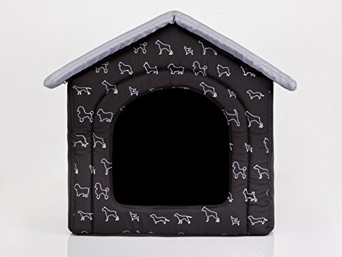 Hobbydog R4 Dog House 60 x 55 cm Black