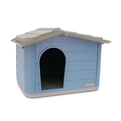 Blue Rosewood Dog and Rabbit Shelter Kennel House