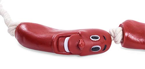 Petface Red Sausage Rope Dog Toy