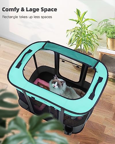 Portable Foldable Pet Playpen for Dogs and Cats