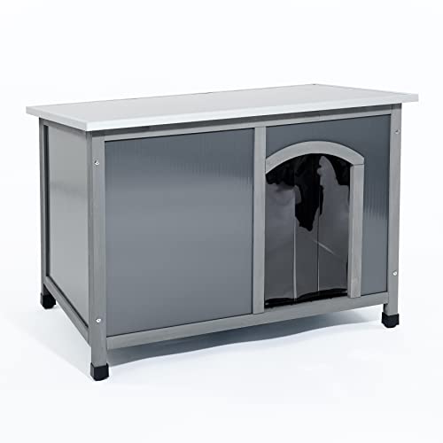 FeelGoodUK Large Twin Wall Plastic Dog Kennel