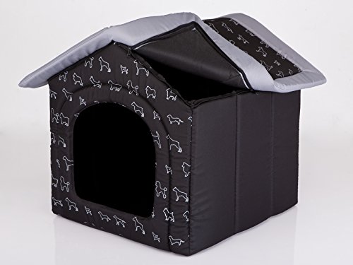 Hobbydog R4 Dog House 60 x 55 cm Black