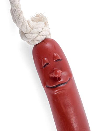 Petface Red Sausage Rope Dog Toy