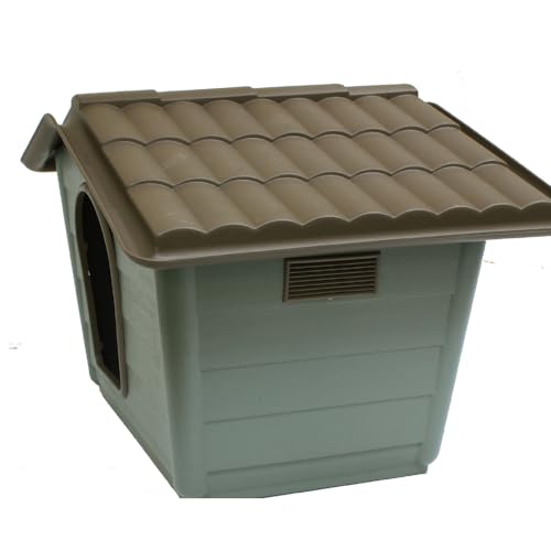 Croci Villa - Recycled Material Dog Kennel, Removable Roof
