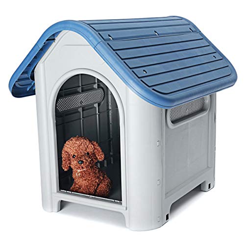 Pet Strong Plastic Kennel House for Indoor/Outdoor Use
