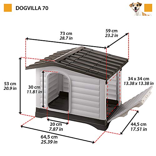 Outdoor Heavy Duty Plastic Dog House Kennel