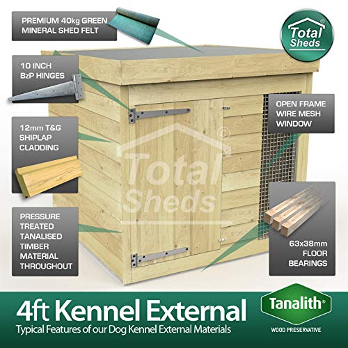 4ft x 4ft Premium Dog Kennel - Quick Delivery