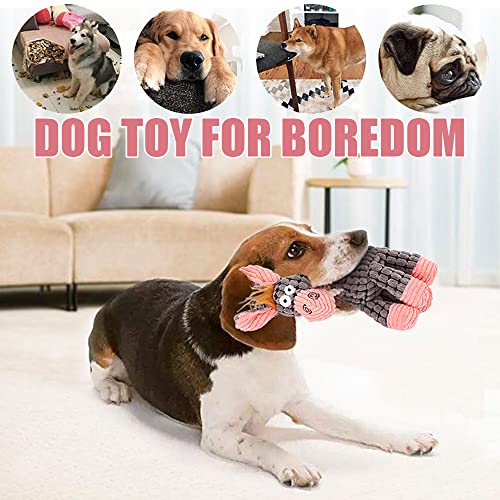 Plush Squeaky Donkey Dog Toys for Small/Medium Dogs