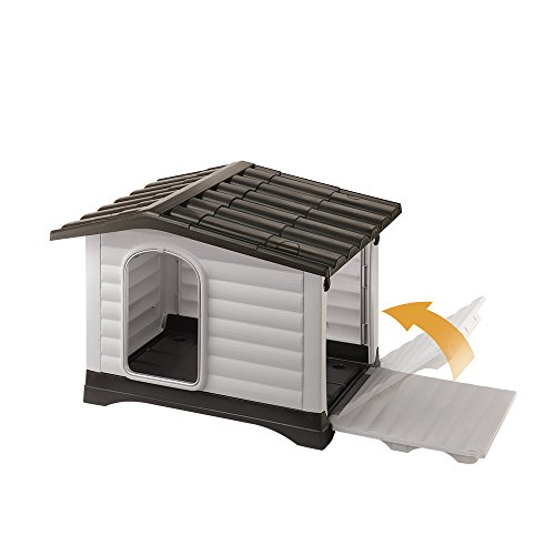 Outdoor Heavy Duty Plastic Dog House Kennel