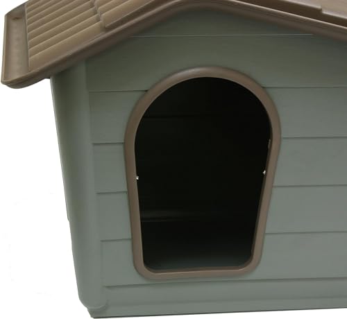Croci Villa - Recycled Material Dog Kennel, Removable Roof