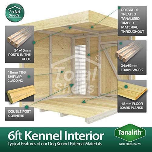 4ft x 4ft Premium Dog Kennel - Quick Delivery