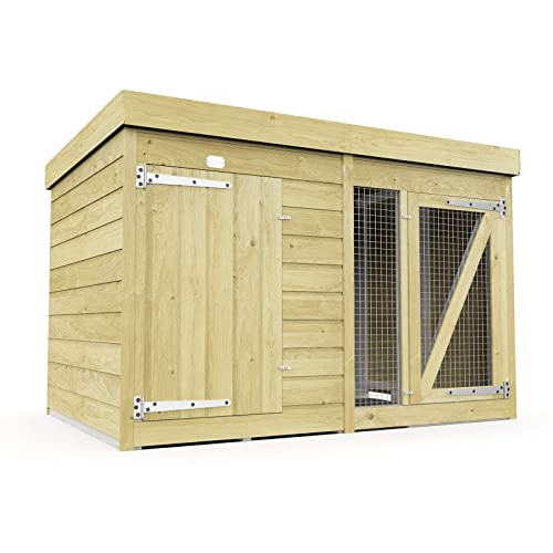 6x4 ft Spacious Dog Kennel - Quick Delivery
