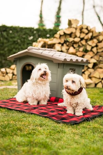Croci Villa - Recycled Material Dog Kennel, Removable Roof