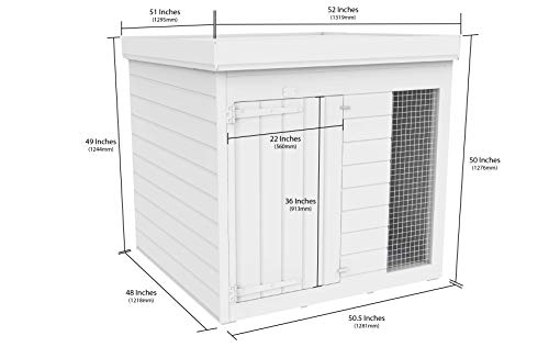4ft x 4ft Premium Dog Kennel - Quick Delivery