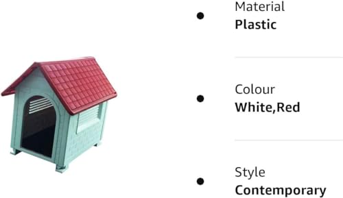 Waterproof Large Pet Dog House for Indoor/Outdoor Use