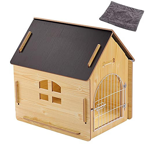 Wooden Pet House for Indoor Use, Easy Assemble