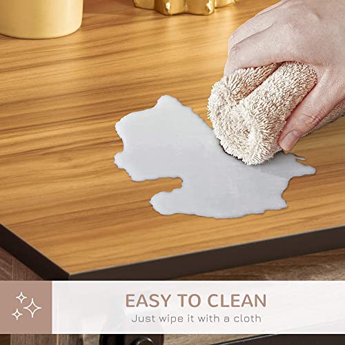 PawHut Large Dog Crate Furniture with Sliding Doors