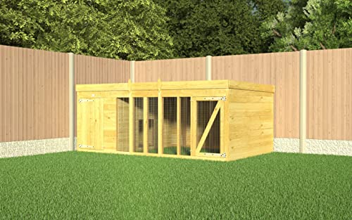 6x4 ft Spacious Dog Kennel - Quick Delivery