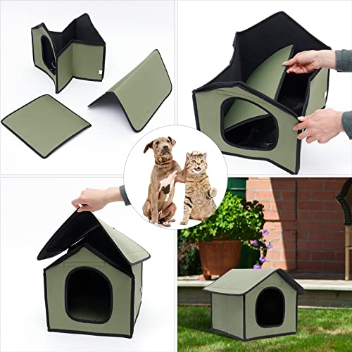 Collapsible Waterproof Pet Shelter Villa Tent for Dogs