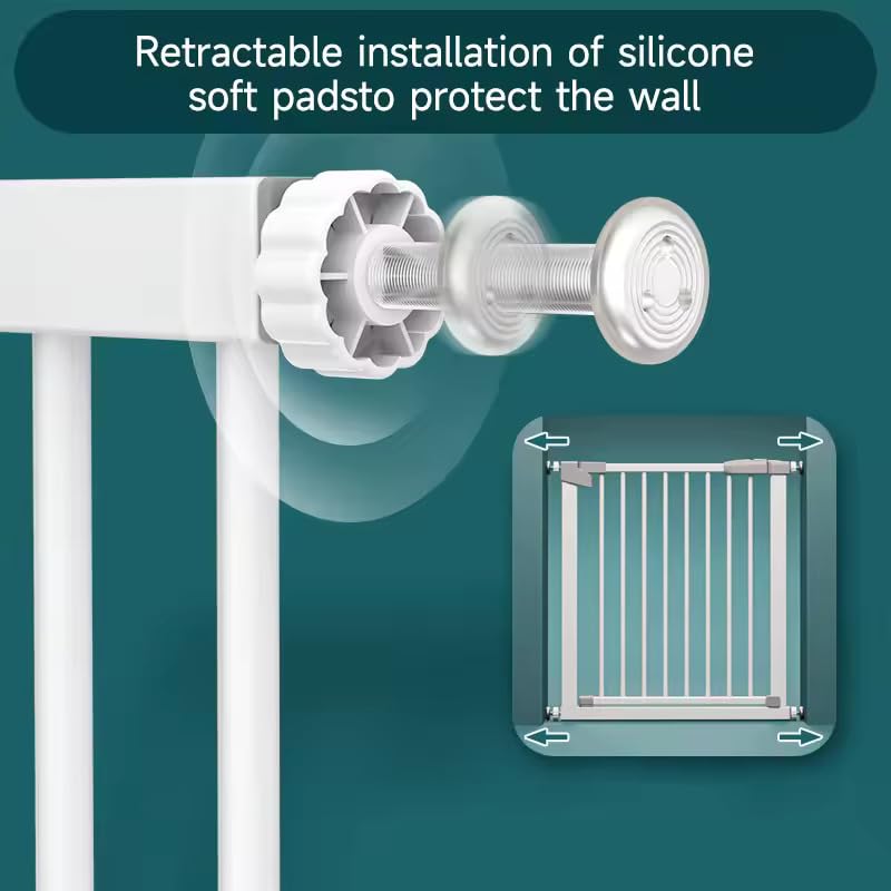 Suprills Metal Gate - Pressure Fit Baby Gate