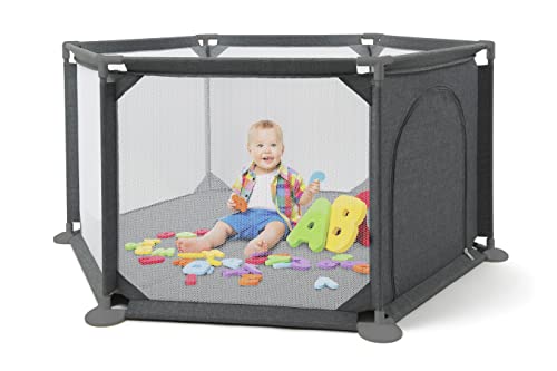 Babylo Playpen: Safe, Secure, Toddler-Friendly, Zip Door