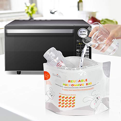 Bimirth Microwave Steriliser Bags - Pack of 16