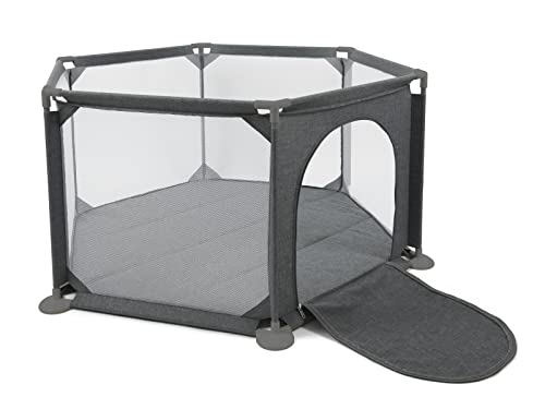 Babylo Playpen: Safe, Secure, Toddler-Friendly, Zip Door