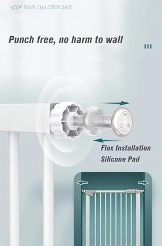 Suprills Metal Gate - Pressure Fit Baby Gate