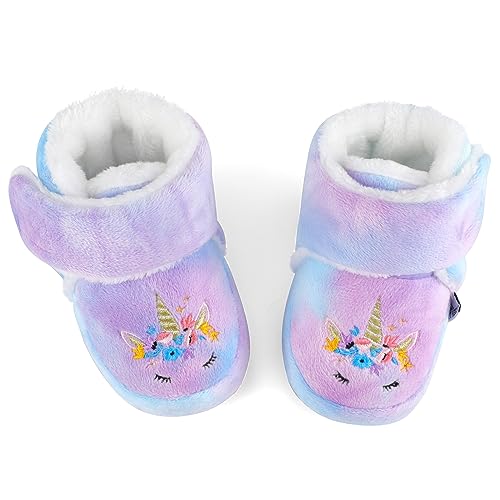 Cartoon Anti-Slip Soft Sole Baby Crib Shoes