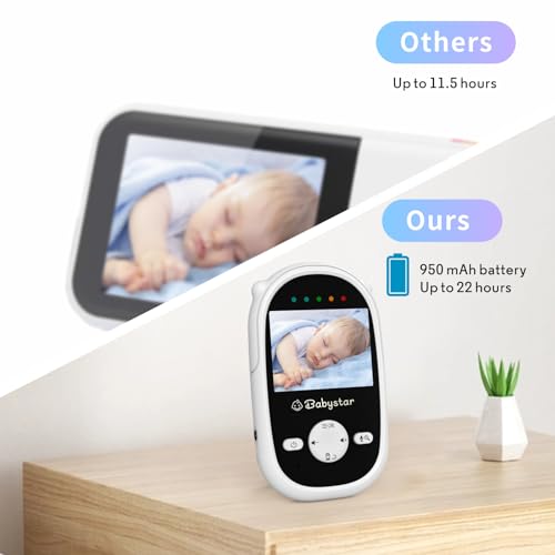 Babystar Wireless Video Baby Monitor with Night Vision