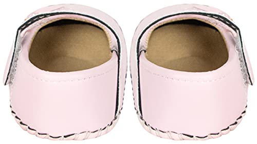 Baby Girls Pink Loafers for 9-12 Months