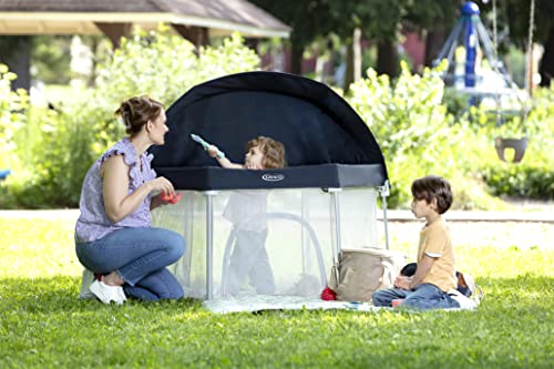 Graco EverGo Playpen with UPF50+ Canopy - Rubix Fashion