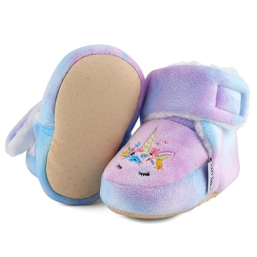 Cartoon Anti-Slip Soft Sole Baby Crib Shoes