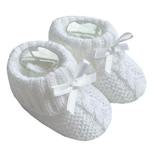 Nursery Time Knitted Booties for Baby Boys & Girls