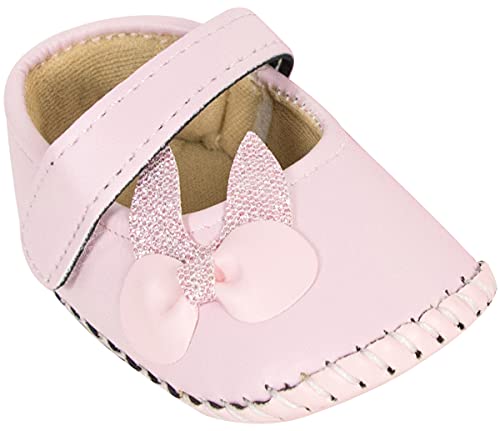 Baby Girls Pink Loafers for 9-12 Months