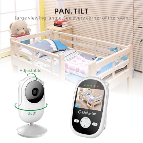 Babystar Wireless Video Baby Monitor with Night Vision