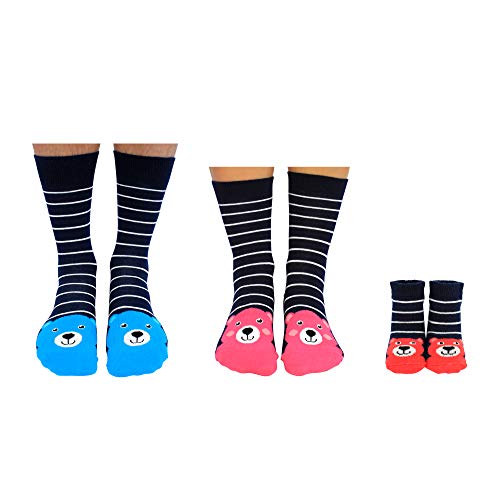 Cucamelon Family Matching Socks Gift Set Baby-Adult 6-11