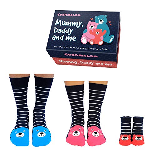 Cucamelon Family Matching Socks Gift Set Baby-Adult 6-11