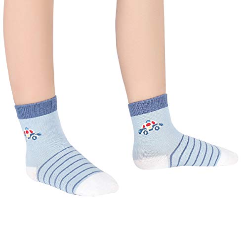 9 Pairs of Cute Cotton Baby Boy Socks
