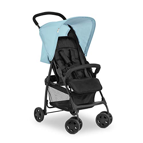 Blue Hauck Sport Pushchair: Lightweight & Compact Stroller