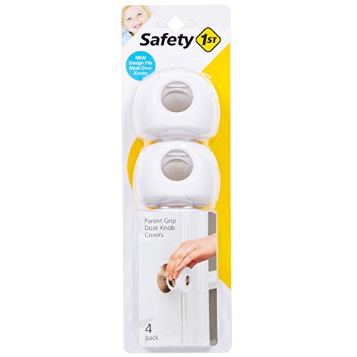 Safety 1st Door Knob Covers, White, Pack of 4
