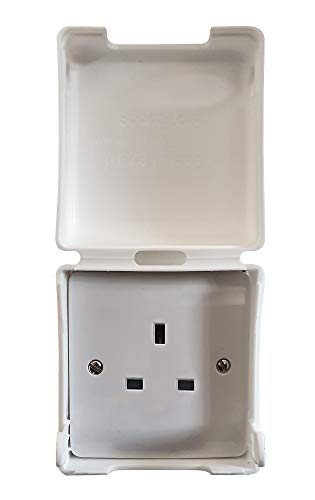 BabySafety Electric Plug Cover - White UK Socket