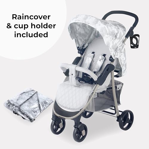 Billie Faiers Grey Tie Dye Stroller for Babies