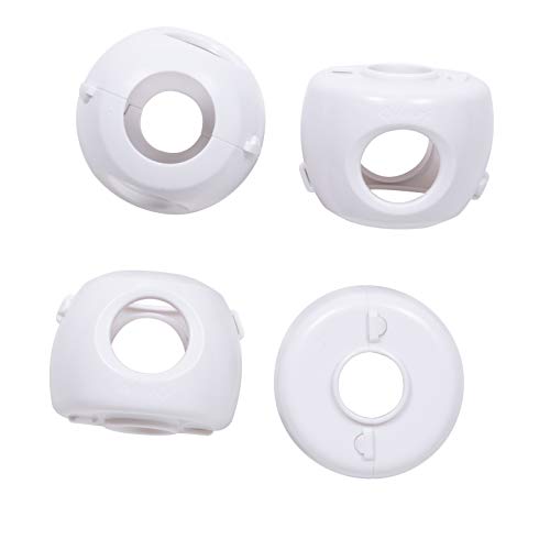 Safety 1st Door Knob Covers, White, Pack of 4