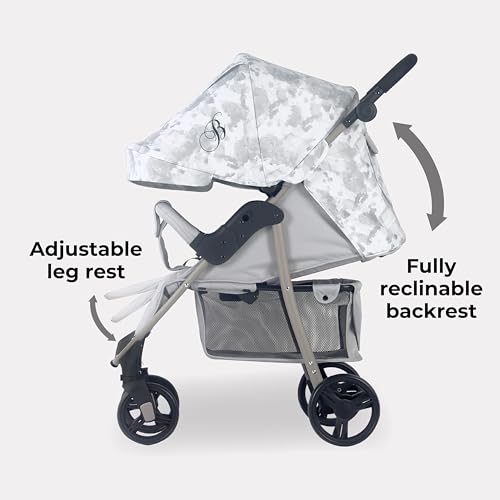 Billie Faiers Grey Tie Dye Stroller for Babies