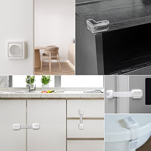 Easy Install Child Safety Locks, Corner Guards, Socket Covers