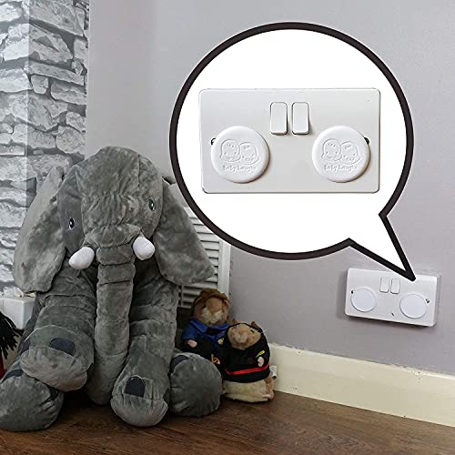 12 Pack UK Baby Proofing Electric Socket Covers