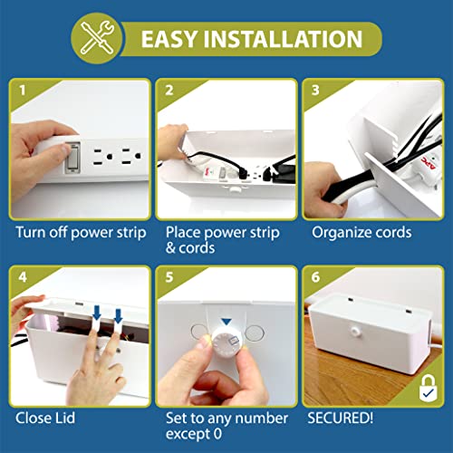Babyproof Power Strip Cover Box - Large 13