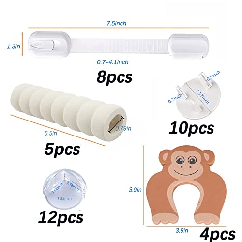 Child Safety Baby Proofing Kit with 39Pcs